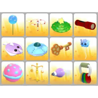 BUNDLE PET TOYS X12