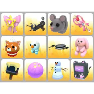 BUNDLE PET TOYS X12