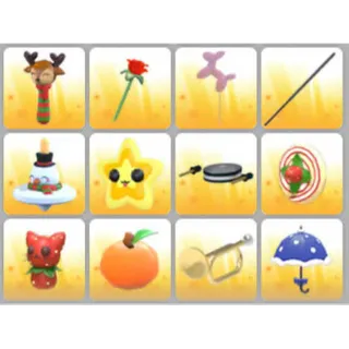 BUNDLE PET TOYS X12