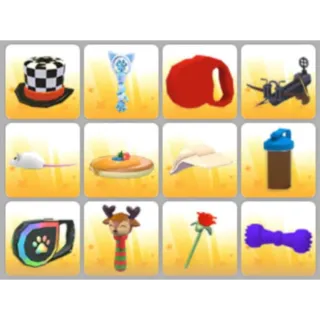 BUNDLE PET TOYS X12