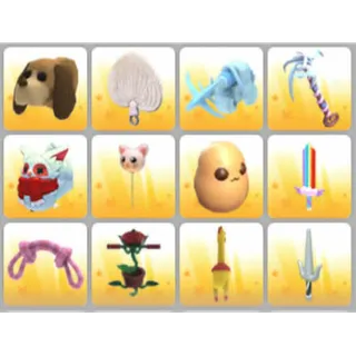 BUNDLE PET TOYS X12