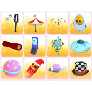 BUNDLE PET TOYS X12