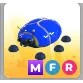 Giant blue scarab MFR