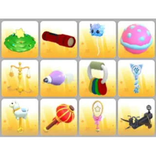 BUNDLE PET TOYS X12