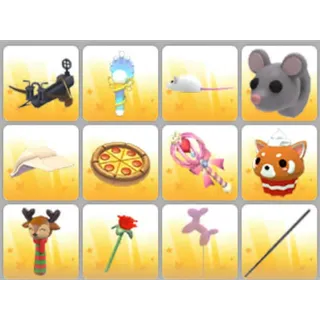 BUNDLE PET TOYS X12