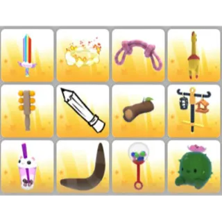 BUNDLE PET TOYS X12