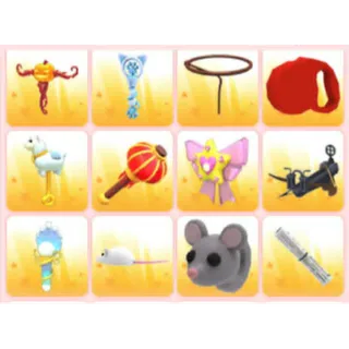 BUNDLE PET TOYS X12