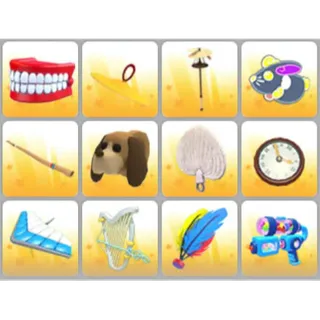 BUNDLE PET TOYS X12