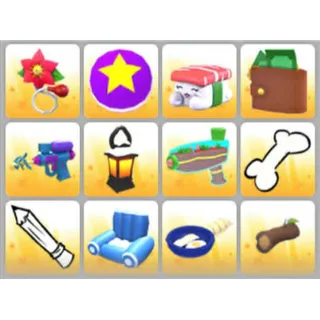 BUNDLE PET TOYS X12