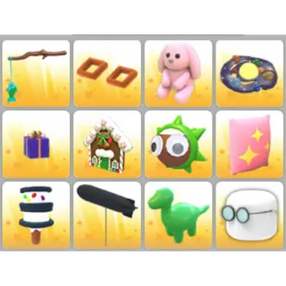 BUNDLE PET TOYS X12