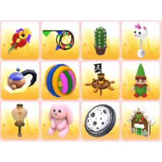BUNDLE PET TOYS X12