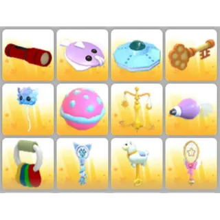 BUNDLE PET TOYS X12