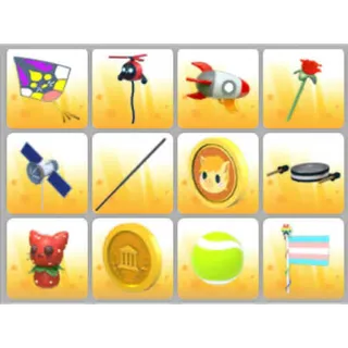 BUNDLE PET TOYS X12