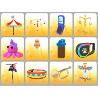 BUNDLE PET TOYS X12