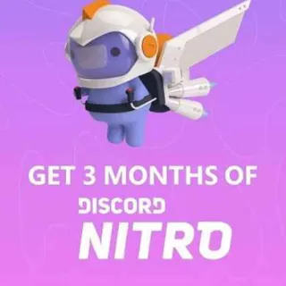 DISCORD NITRO 3 MONTHS (READ DESCRIPTION) AUTOMATIC DELIVERY