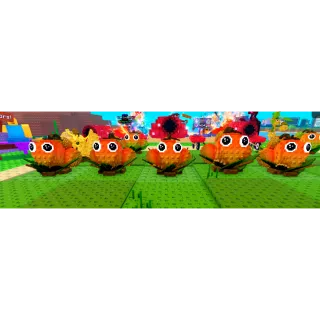 5x Mango gold 15.3k - 50.6k dmg  Plants vs brainrots