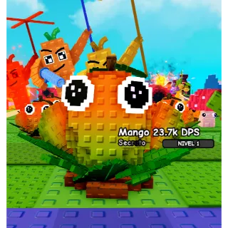 Semi-Huge Mango 23.7k dmg  lvl 1 Plants vs brainrots