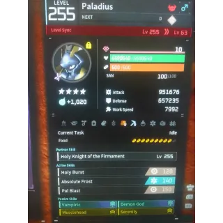 Paldius pal modded stats foghter