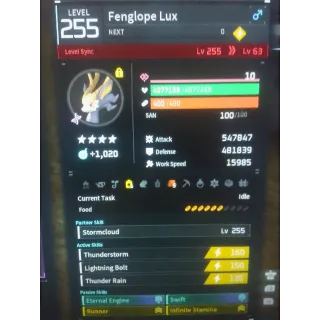Fenglope lux pal modded stats mount