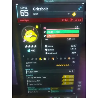 Grizzbolt pal perfect worker