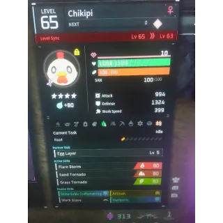 Chikipi pal perfect worker