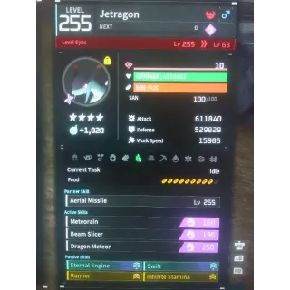 Jetragon pal modded stats mount