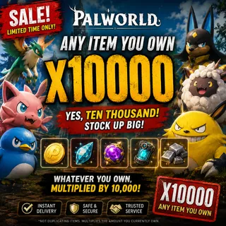 x10000 any item you own