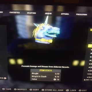 Glowing Unicorn Mask