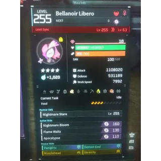 Bellanoir libero modded stat fighter
