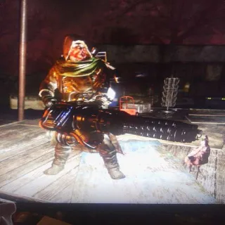 Gauss Minigun with legendary mods