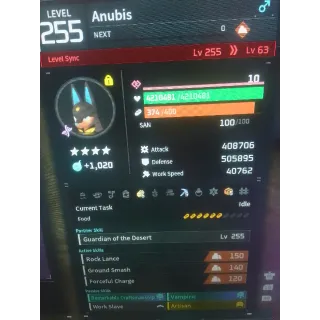 Anubis pal modded stats worker