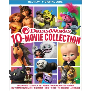 DreamWorks 10-Movie Collection HD (UK8G...)