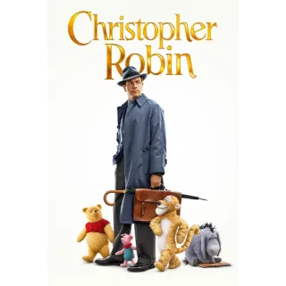Christopher Robin iTunes 4k only (3TW9....)