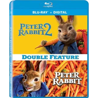 Peter Rabbit & Peter Rabbit 2: Double Feature HD MA code (3VQ0...)