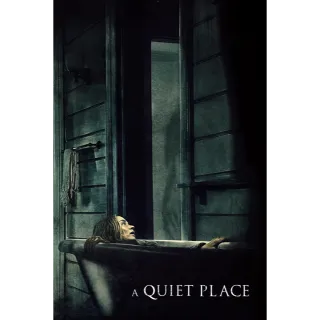 A Quiet Place part I (4k iTunes or HD vudu) (PP2B...)
