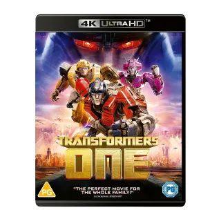 Transformers One 4k vudu or iTunes (P30D...)