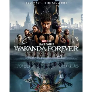 Black Panther: Wakanda Forever HD MA code (VDXS...)