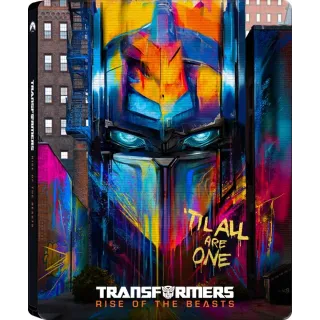 Transformers: Rise of the Beasts 4k vudu or iTunes (PRLM...)