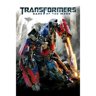 Transformers: Dark of the Moon 4k vudu or iTunes (PV1P...)