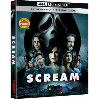 Scream 2022 4K vudu or 4K iTunes (PU9S...)
