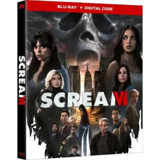Scream VI HD vudu or 4k iTunes (PSRN...)