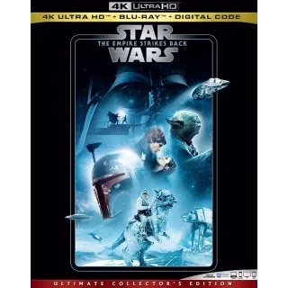 Episode 5 – The Empire Strikes Back 4K MA code only (45RD...)