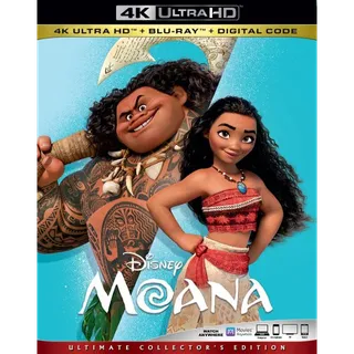 Moana  MA 4k code only (3FNL...)