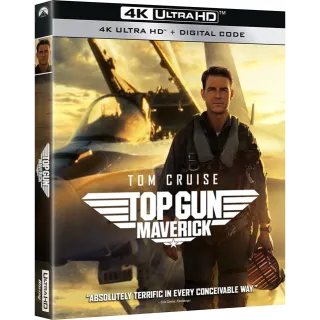 Top Gun: Maverick 4k (vudu or iTunes)