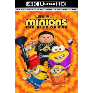 Minions: The Rise of Gru 4K (UVQH...)