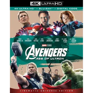 Avengers: Age of Ultron (2015) 4k iTunes  (JWN6...)