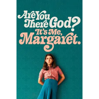 Are You There God? It's Me, Margaret iTunes 4k or vudu hd (C5VD...)