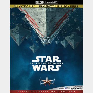 Star Wars: The Rise of Skywalker 4K MA code only (3IS5...)