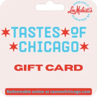 $400 TASTES OF CHICAGO GIFT CARD