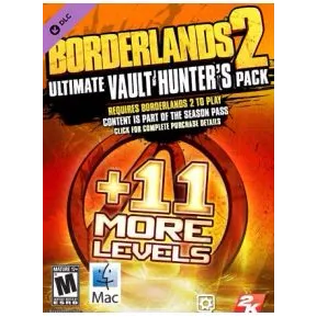 BORDERLANDS 2 - ULTIMATE VAULT HUNTERS UPGRADE PACK 1 DLC STEAM CD KEY
